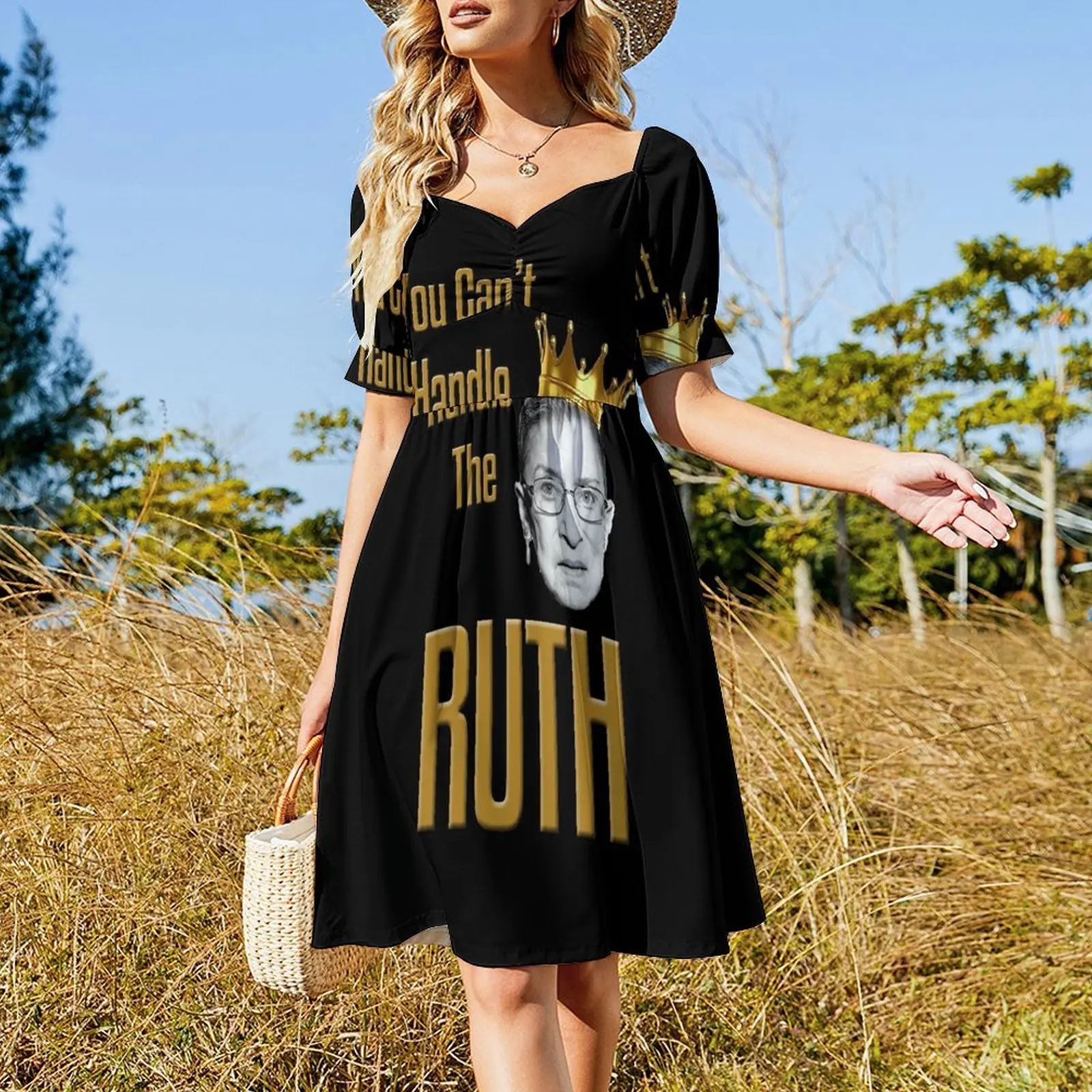 You Can't Handle The RUTH Short-Sleeved Dress dresses for womens women's luxury party dress elegant women's dresses sale