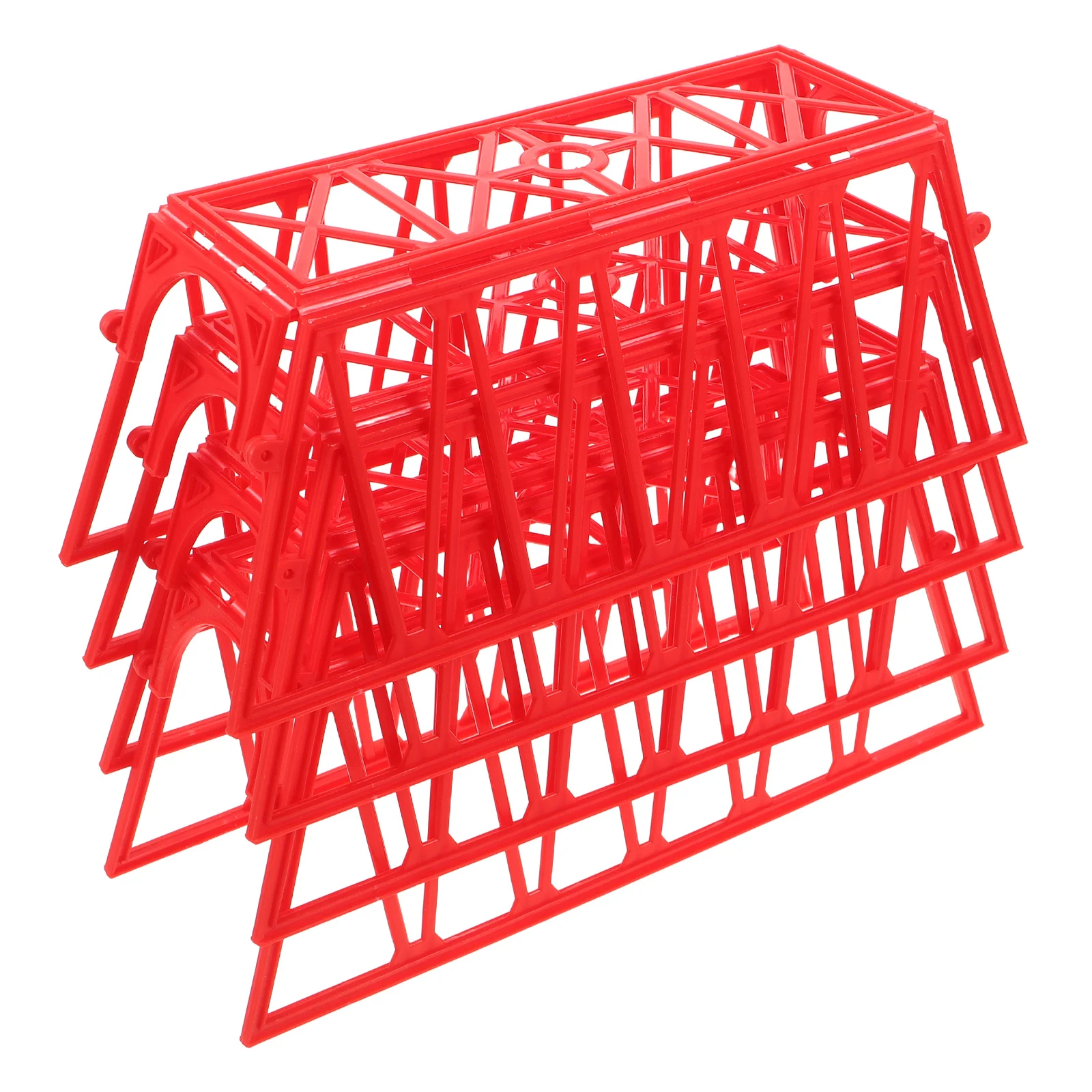 

Набор из 4 реалистичных мостиков для детских железных дорог, 10.02x3.73x2.75 дюйма, аксессуары для поездов, игрушечные мосты для детей