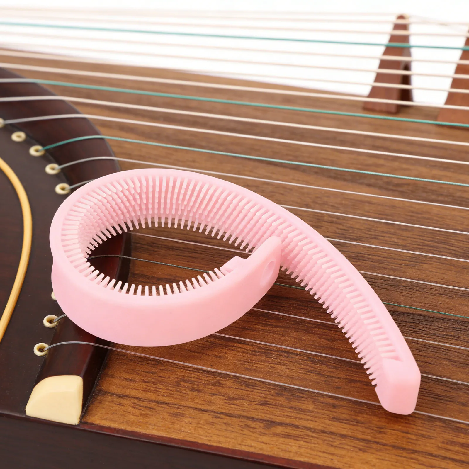 Professional Silicone Guzheng Mute Strip Reducer for Studio Or Home Practice Gentle Instrument Protection Sound - view 6