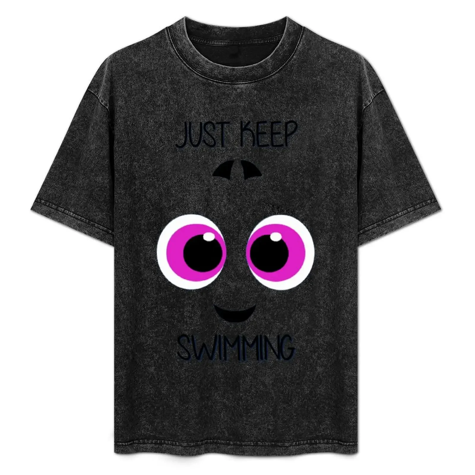 

Baby Dory Just Keep Swimming'' T-Shirt summer tops summer 2025 oversized graphic tee men tshirt