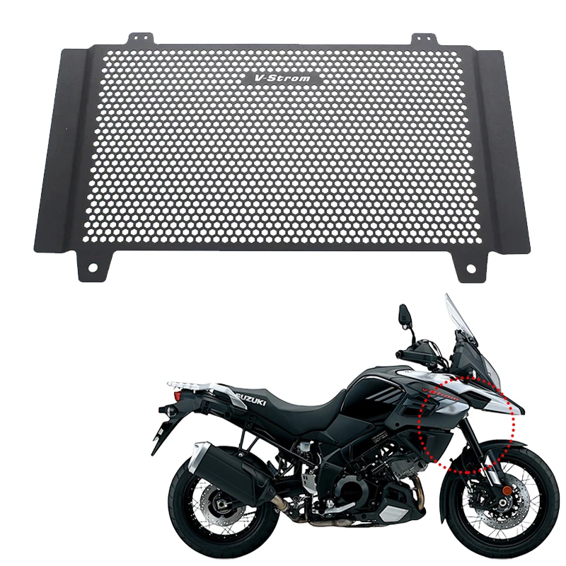 

Motorcycle Radiator Grille Guard Cover Oil Cooler Accessories For Suzuki V-STROM 800 DE 2023 2024