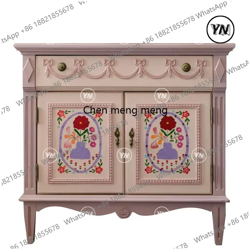 N138  French retro, lockers, medieval side cabinets, large capacity lockers
