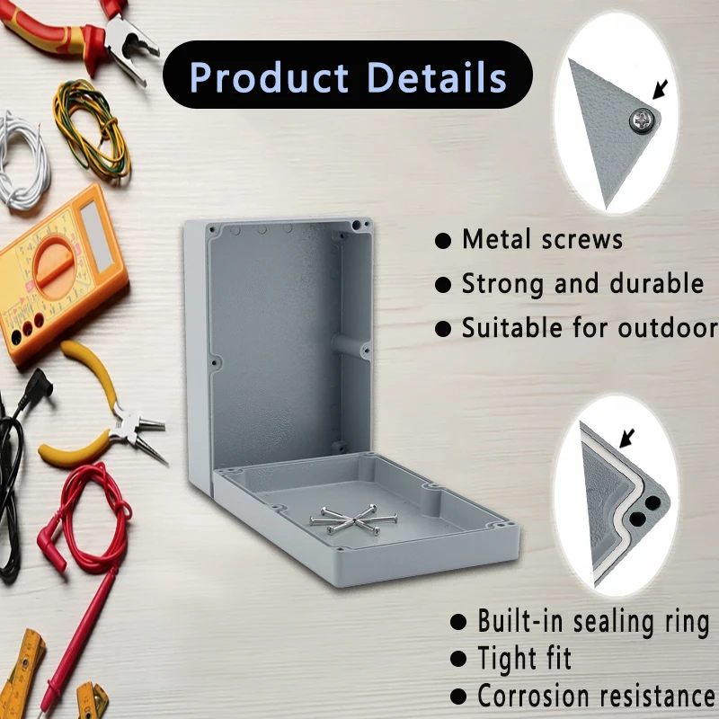 IP67 Waterproof Cast Aluminum Junction Box for electronic project Outdoor Explosion-proof Electrical Industry Enclosure Case