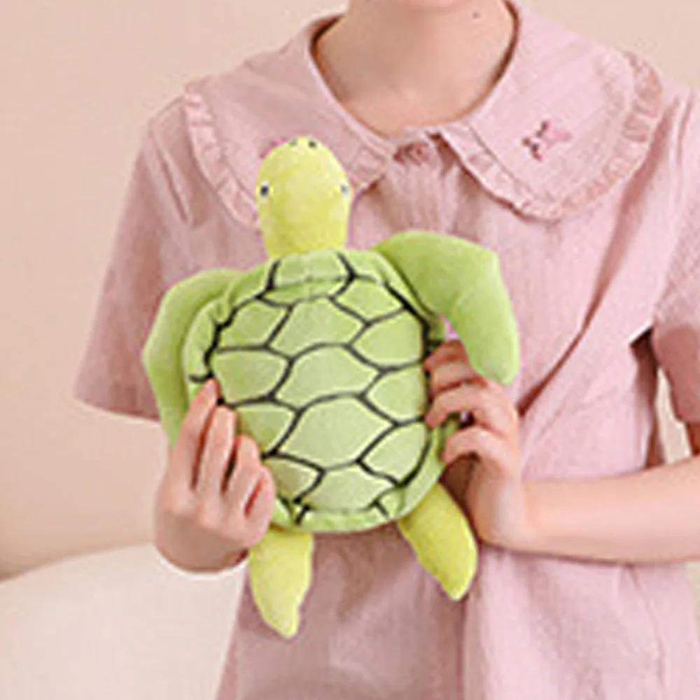 해양 동물 거북이 플러시 장난감 푹신한 컬렉션 거북이 박제 장난감 인형 인형 동물 바다 거북 베개 홈 장식