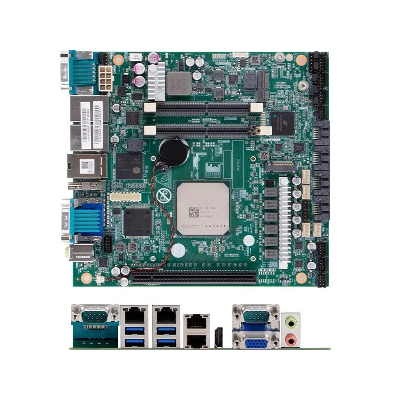 GMB‑231H Compact Mini Industrial PC Embedded IPC Equipped With Hygon 3350 Domestic Industrial Computer
