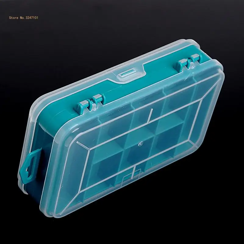 Tool Box Transparent Double-Side Multifunctional Storage Tool for Case Plastic f Dropship