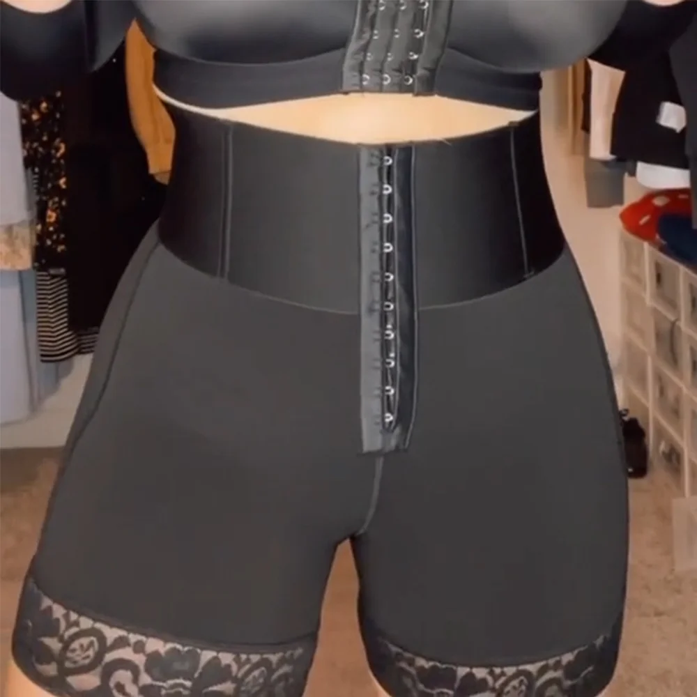 

Fajas Butt Lift Shorts Waist Trainer Shapewear Postpartum Compression Bbl Body Shaper Hourglass Figure Charming Curves