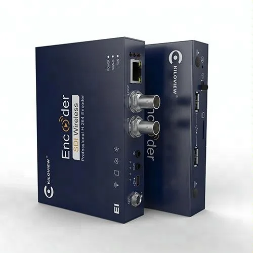 Kiloview Bedrade Hd Sdi Naar Ip Converter, H264 Naar Srt Rtmp Rtsp Iptv Encoder Naar Facebook, Wowza, Twitch, Ustream