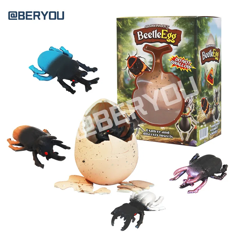 Neuer realistischer Käfer, magisch, werden großes Spielzeug, lustiges Simulationsinsekt, kann im Wasser getränkt werden, um Neuheits-Käfer-Spielzeug zu erweitern