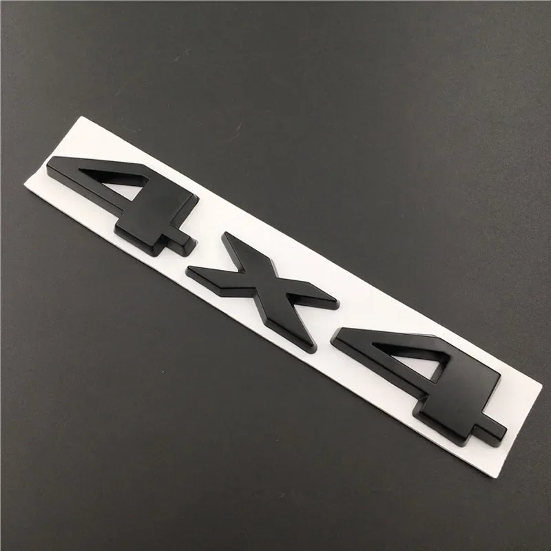 1 قطعة 4X4 ثلاثية الأبعاد جسم السيارة الخلفي الحاجز ملصق شعار الرياضة شارة كروم لدليل فريلانسر جراند شيروكي رانجلر سيارة مائي #4