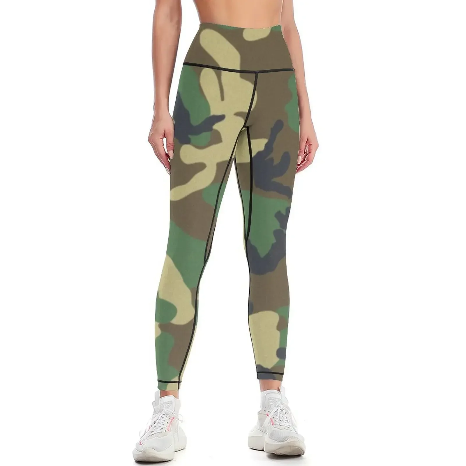

Camouflage - Woodland Leggings sports for leggins push up woman joggers for Women's gym Womens Leggings