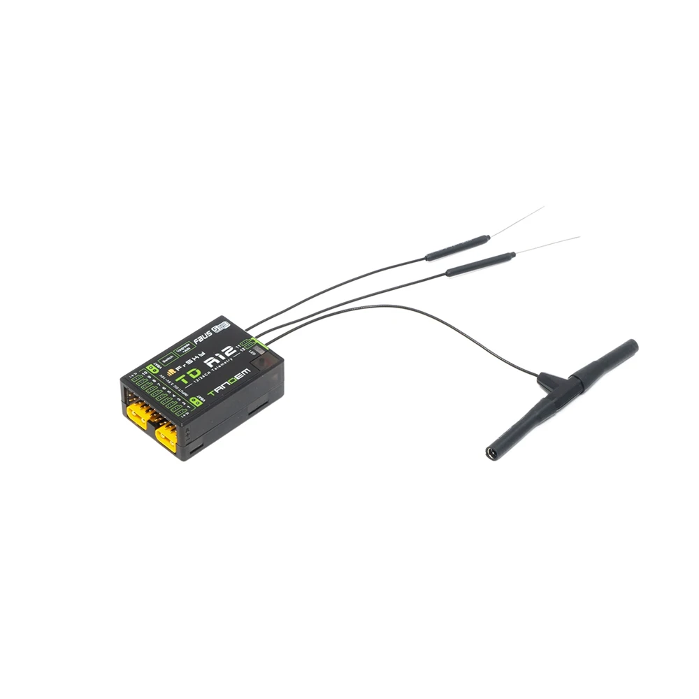 FrSky TD R12 Receiver 12chnanel with PWM SBUS FBUS or S.Port 2.4Ghz 900Mhz Receiver