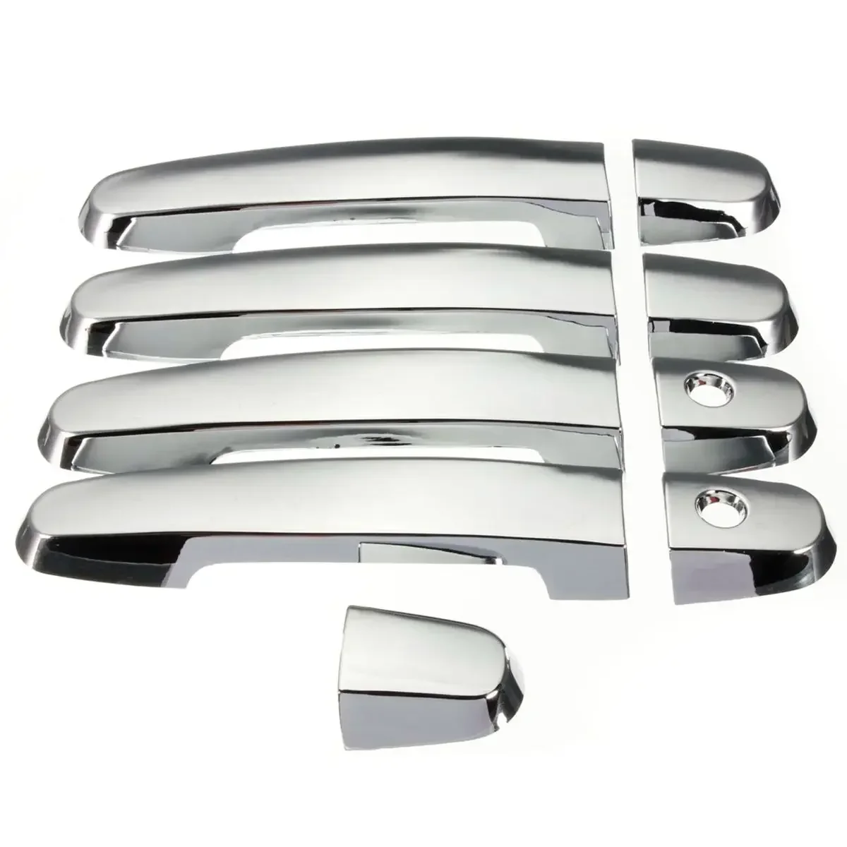 For Toyota Camry Corolla RAV4 2001-2004 2005 2006 2007 2008 2009 2010 2011 9PCS/set Car Door Handle Covers Exterior Parts Chrome