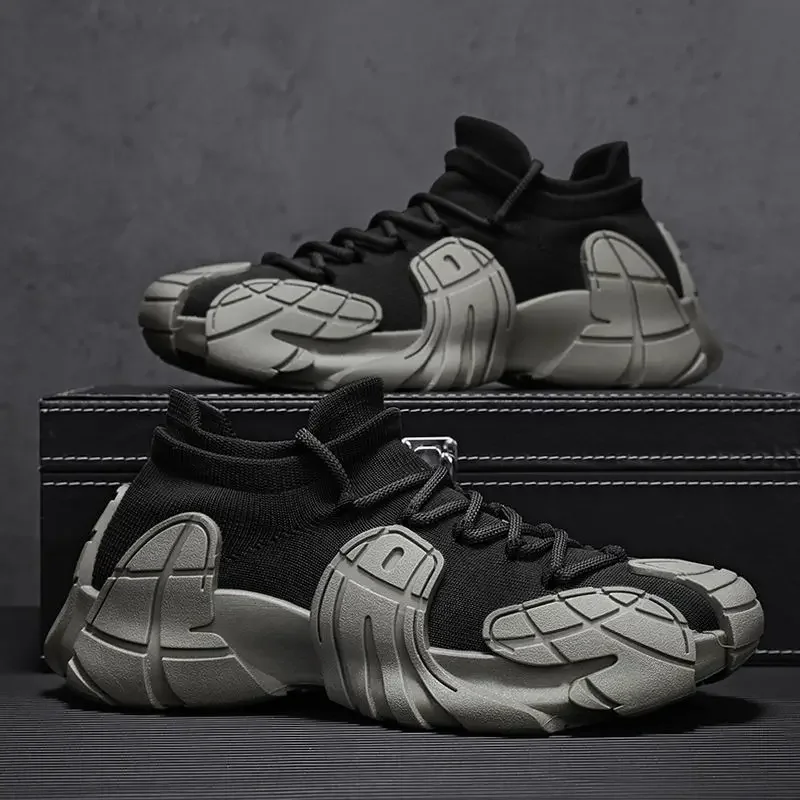 Non-slip Men's Vulcanize Shoes Walking Running Casual Sports 2025 Trend Deals Social Size 45 New Fashion Elegant Sneakers Male