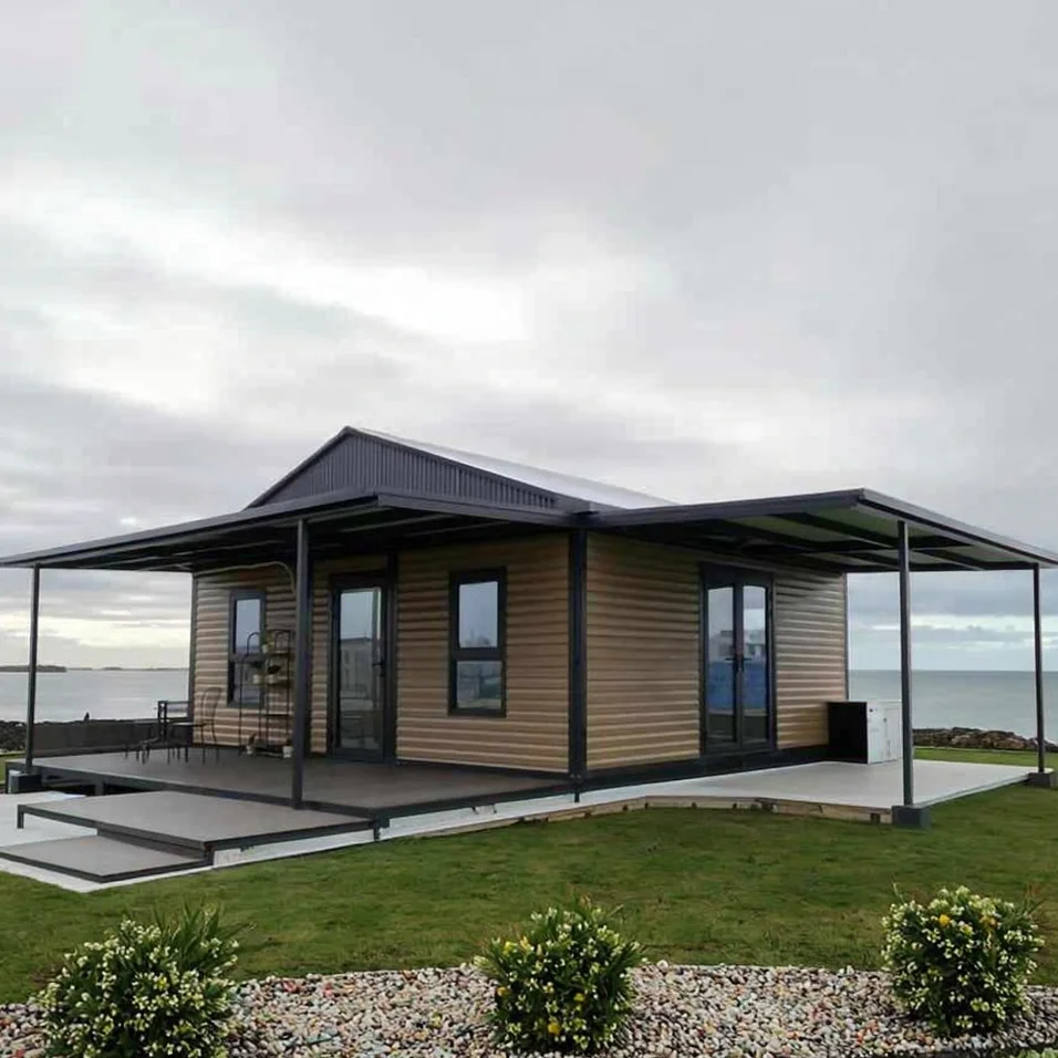 40ft Modular Container House Balcony Casas Prefrafricadas Expandable Container Home Modern Design for Prefabricated Module House