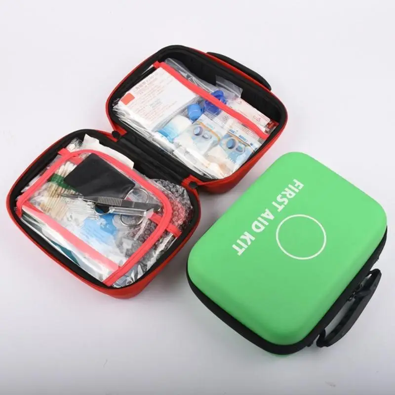 حقيبة إسعافات أولية مقاومة للماء، مقاومة للصدمات، حقيبة أدوات طبية للطوارئ، منظمات طبية محمولة للتخييم الداخلي والخارجي 896C