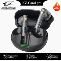 KZ Carol Pro TWS Bluetooth 5.4 Earphone 6 MIC Active Noise Canceling True Wireless in-Ear Earbuds Hifi Game Music Headphone