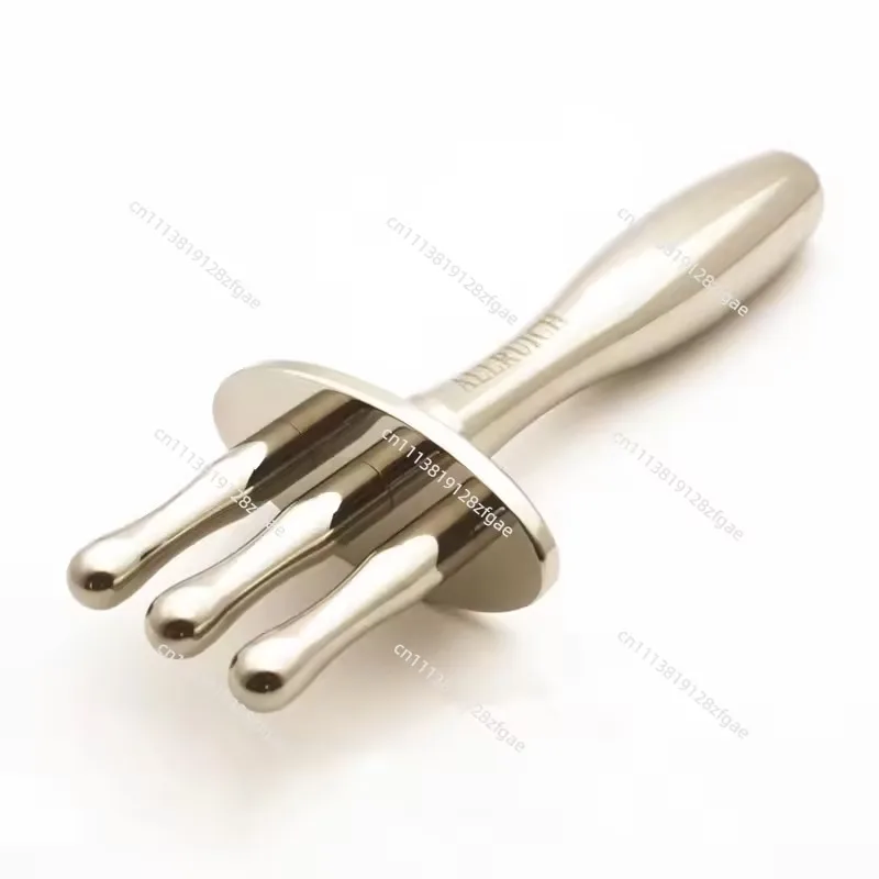 Trigeminal magnetic fork magnetic acupoint massage on meridians and collaterals acid expelling rod dredging lymph magnetic fork