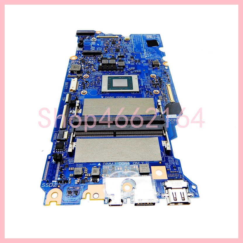 Imagem -06 - Cpu Laptop Motherboard para Dell Inspiron 7415 em Mainboard cn 09x2g7 0mdmxx Testado ok 2030001 R55500u R7-5700u