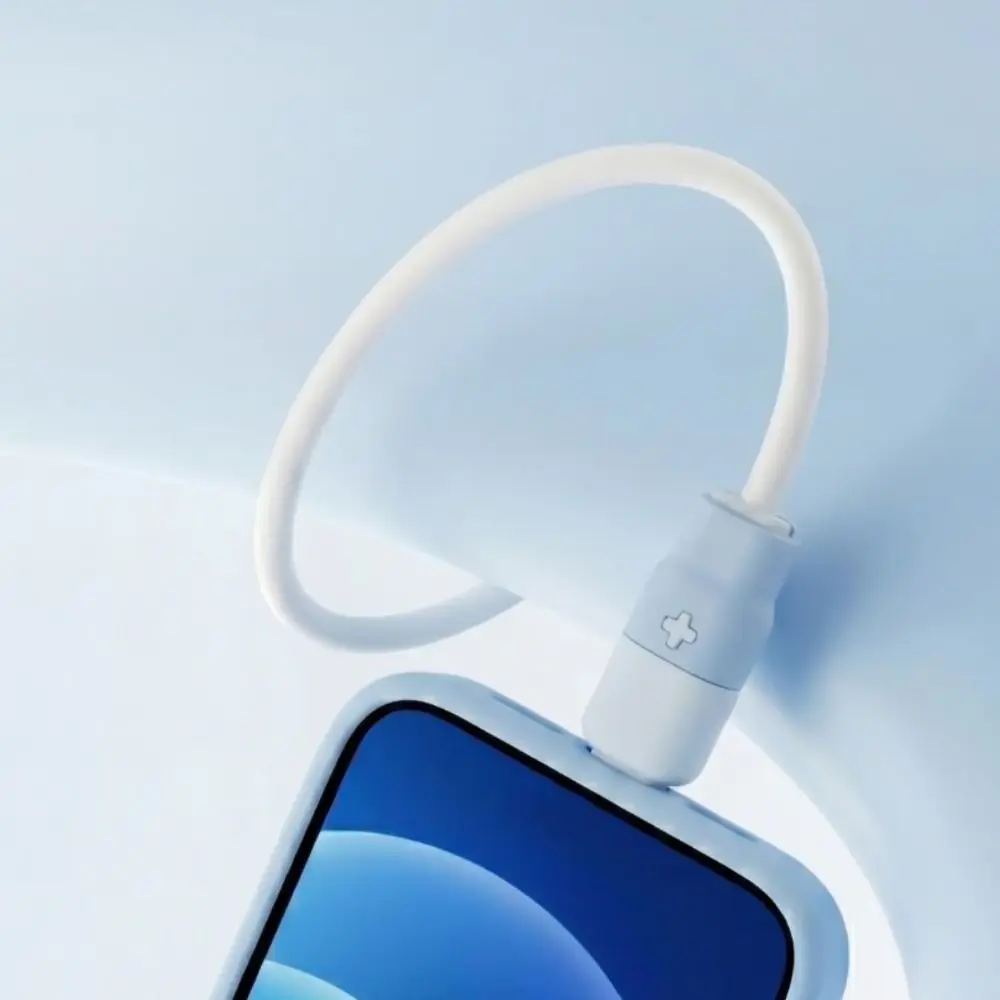 New Silicone Type-C Cable Protector Decorative Anti-tear Data Cable Protective Cover Soft Cord Saver Data Line Accessories