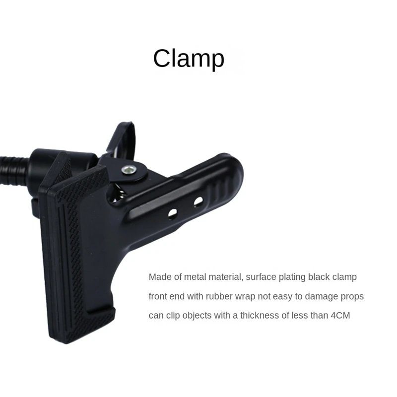 Background Holder C Clamp Clip Camera Photo Studio Accessories Light Stand Flex Arm Reflector Photo Camara Fotografica