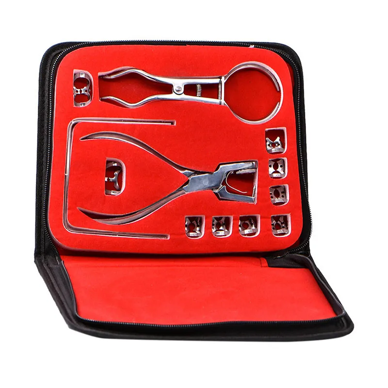 1 Set Dental Dam Locher Set Puncher Zange für Zahnarzt Dental Dam Perforator Dental Kofferdam Puncher Kieferorthopädische 2027