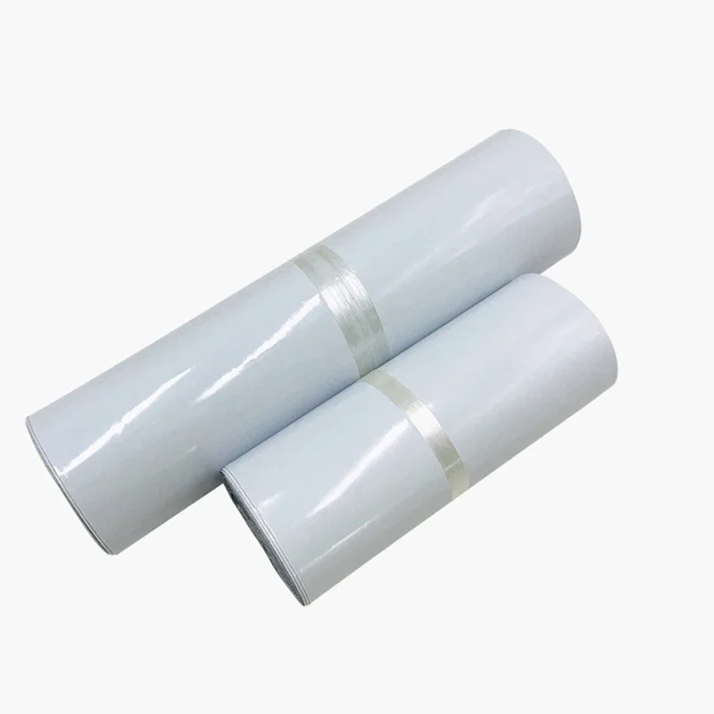 جديد رمادي فاتح حقيبة البريد 10 قطعة الذاتي ختم حقيبة البريد البلاستيك بولي مغلف بريد مقاوم للماء أكياس الشحن البريدي مغلف البريد