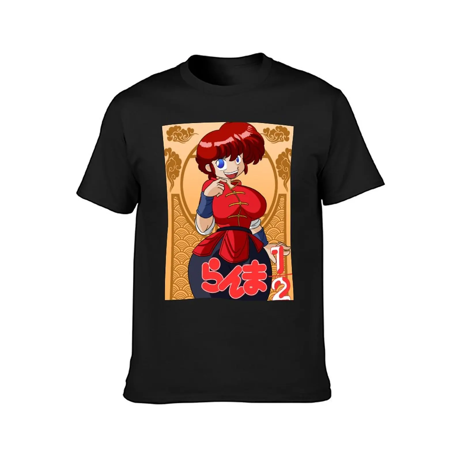 Ranma 1/2 T-Shirt sweat funnys mens cotton t shirts