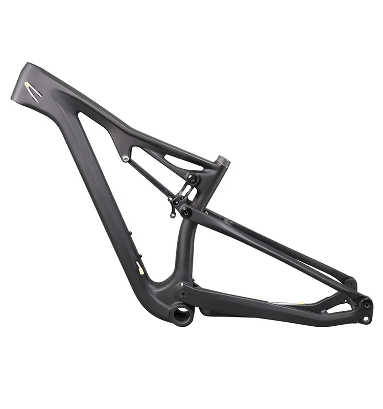 Promotional strong 29ER full suspension mountain carbon bike frame