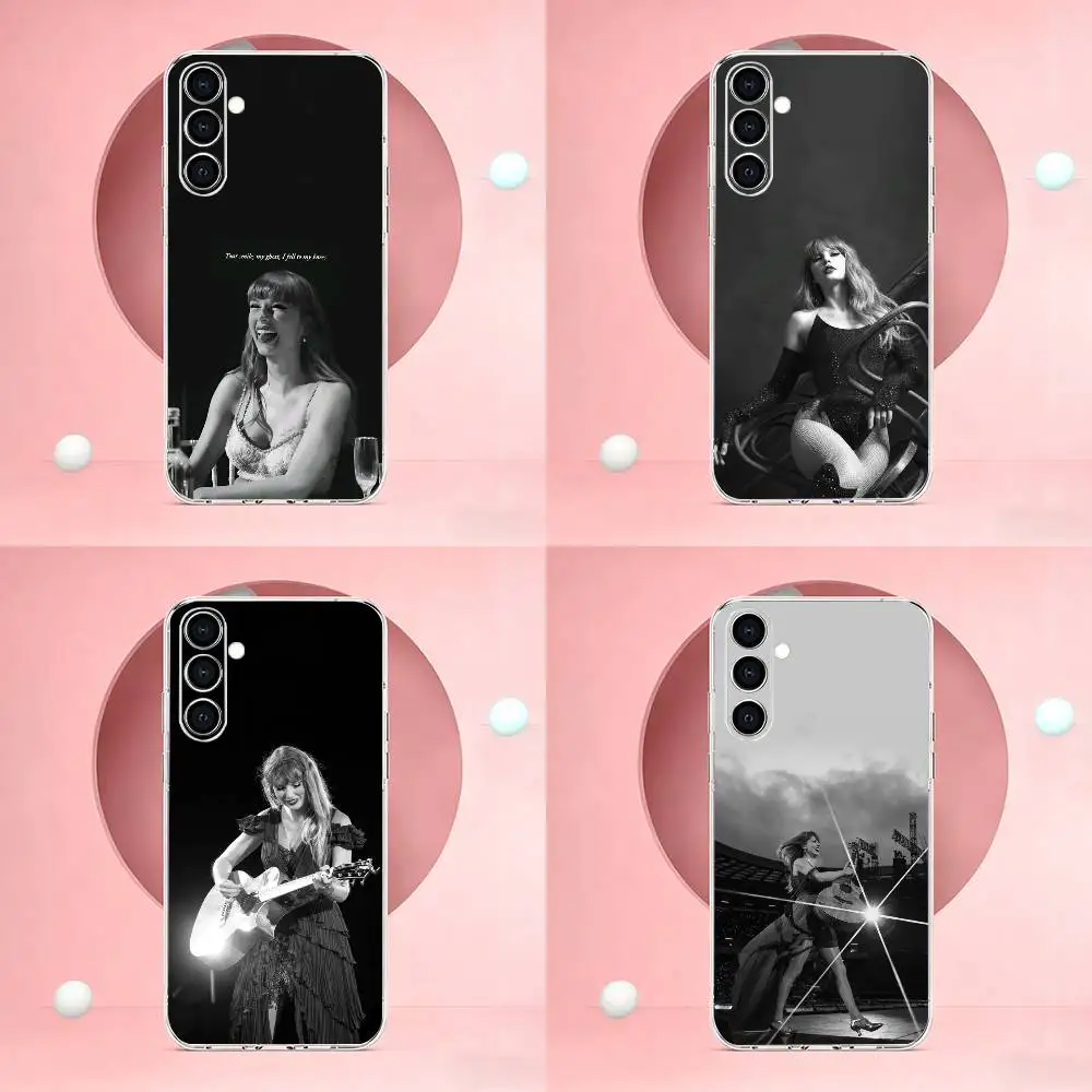 Midnights- album Phone Case For Samsung Transparent Soft TPU Case A73,A72,A71,A70,A53,A52,A51
