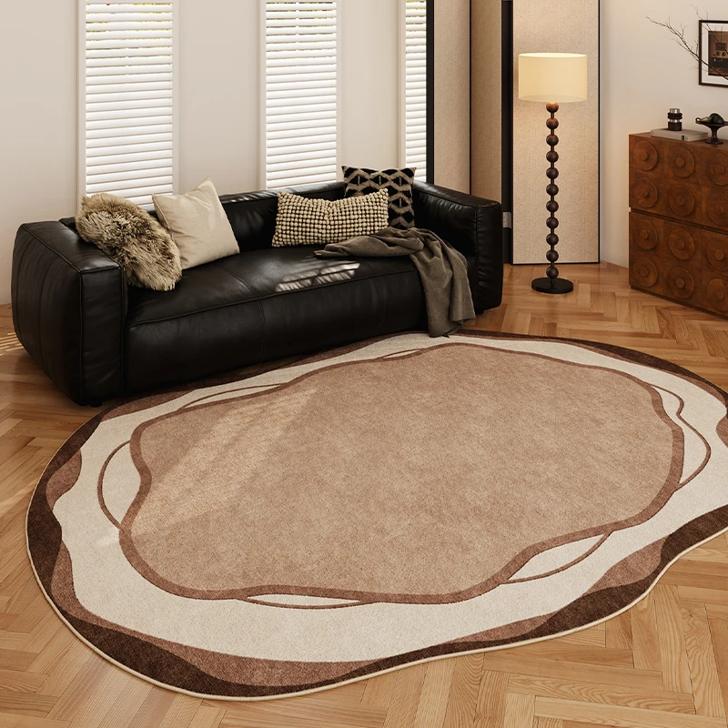 

Irregular Shape Bedroom Decor Retro Carpet Large Rug Carpets for Living Room Fluffy Soft Lounge Floor Mat Thick Plush Study Rug