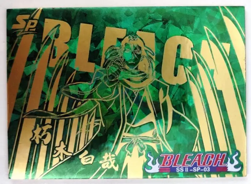 Anime BLEACH SP ZR series Kuchiki Byakuya Kuchiki Rukia Ishida Uryuu Ichimaru Gin Tousen Kaname collection card Board game card