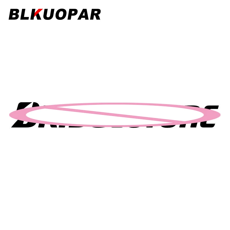 BLKUOPAR for Fashion Logo Car Stickers Sunscreen Scratch Proof Creative Decals Waterproof Vinyl Die Cut Motorcycle Decoration
