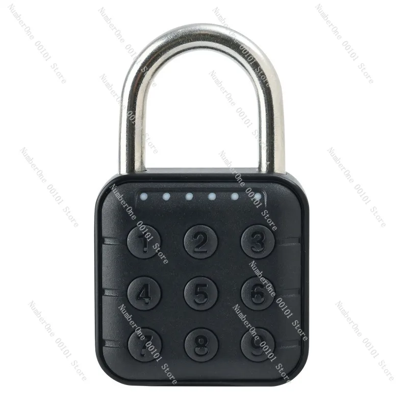 Умные навесные замки с отпечатками пальцев, бытовые водонепроницаемые замки с граффити Bluetooth, маленькие замки с отпечатками пальцев для студентов для безопасности