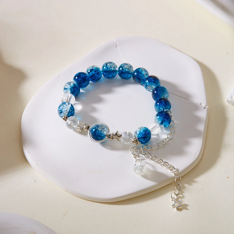 سوار بسيط مطرز بالخرز للنساء ، صائدة الأحلام الحلوة ، ريشة الفراشة ، سلسلة شرابة ، موضة الفتيات ، هدايا المجوهرات #5