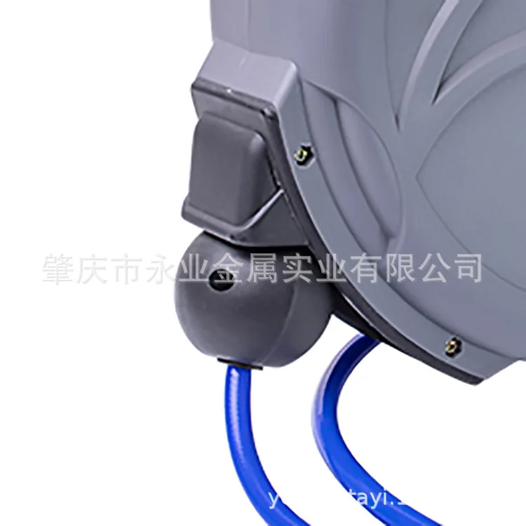 Car Detailing Air Line Reel, Reinforced PU Yarn Tube, Auto Retractable Drum for Tire Inflation Work