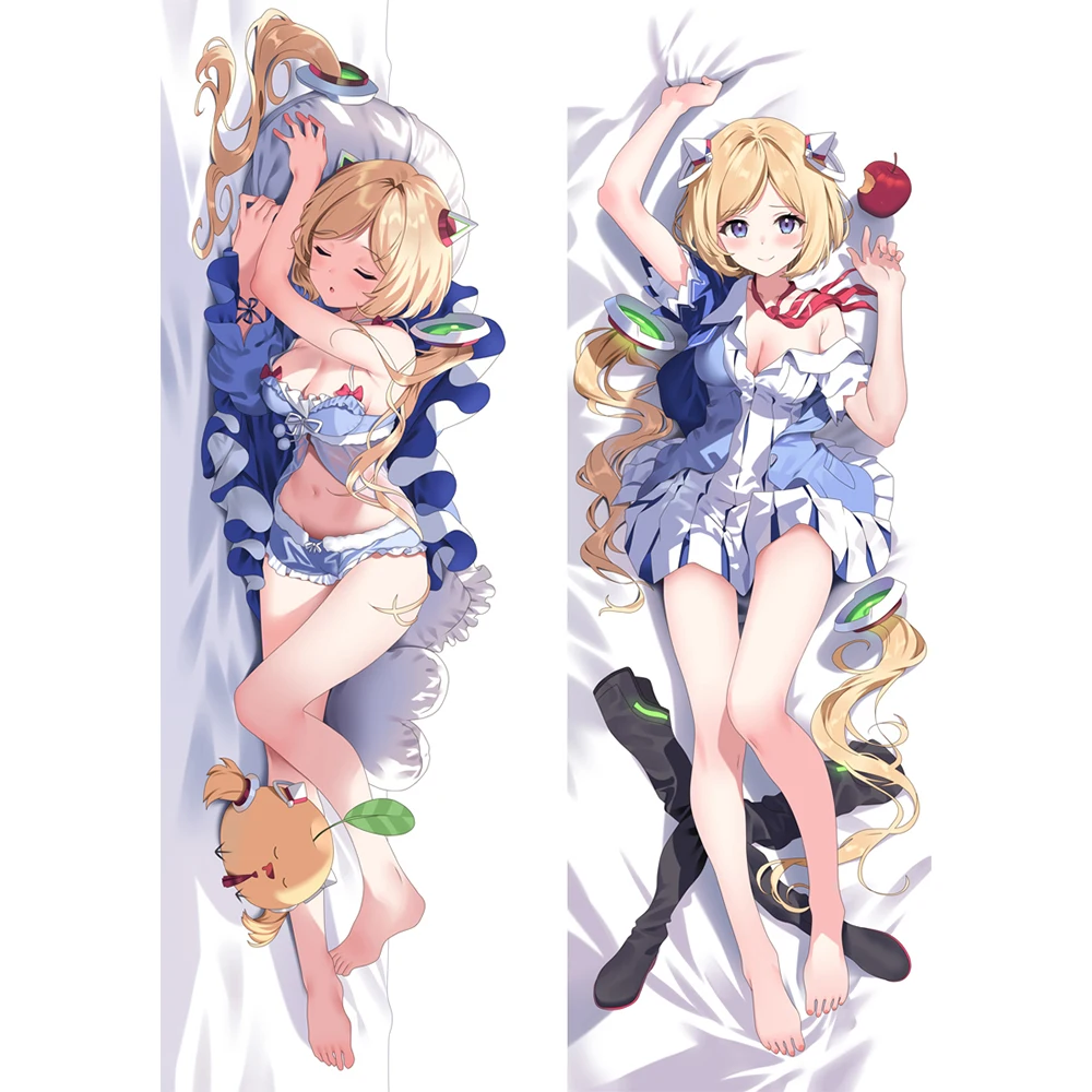 Anime Game Vtuber Aki Rosenthal Cosplay Double-sided Pillow Case Dakimakura Game Hugging Body Otaku Cushion Cover Gift