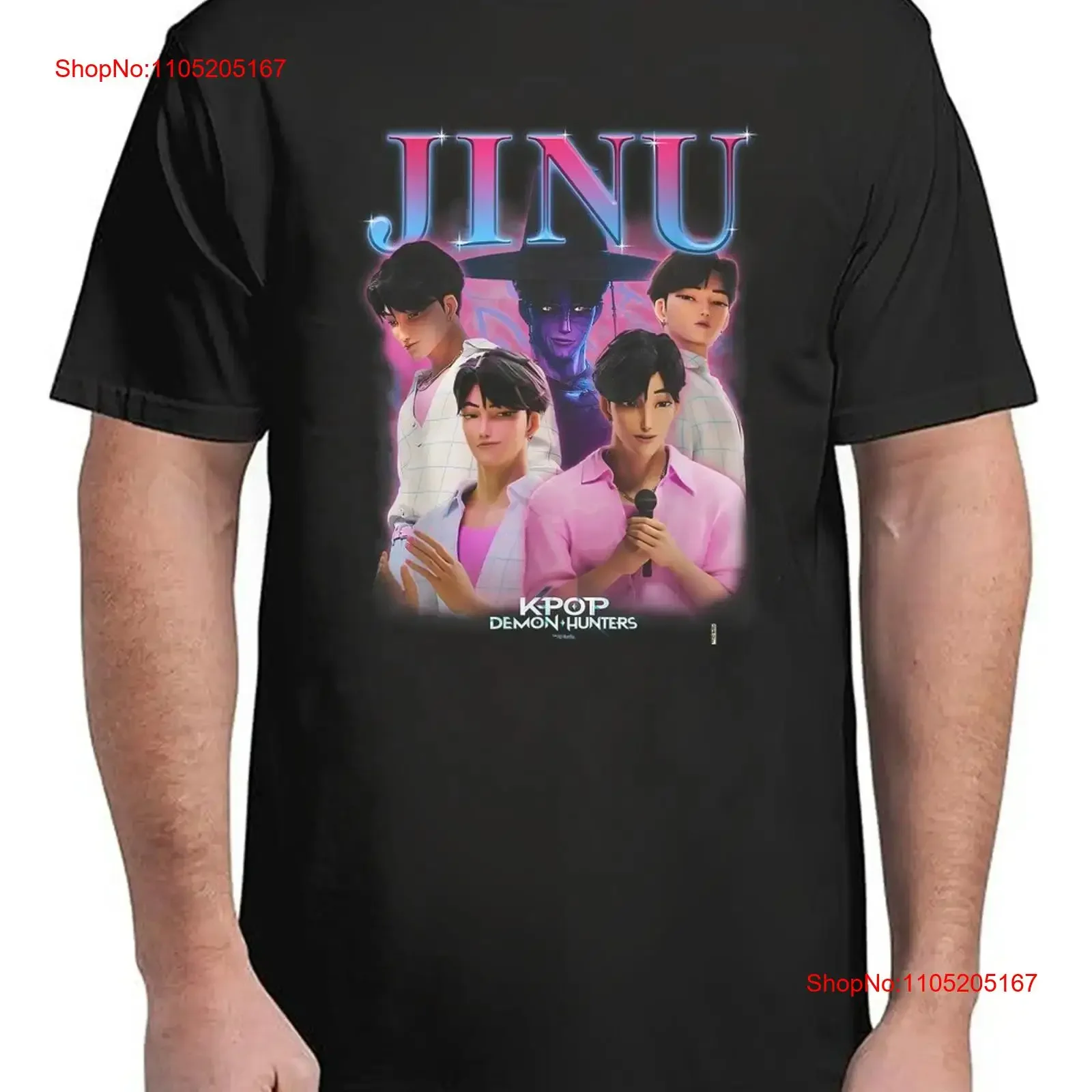 Jinu Heartthrob Officially Licensed T Shirt Chill Mood Outfit S 4XL vintage Washed homme graphic fashion Slightly Stretched