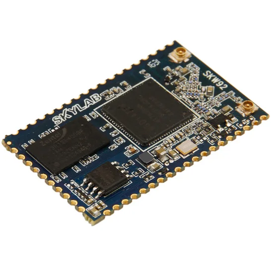 SKW92A 2x2 MIMO I2C/UART interface 802.11n MT7628 wifi module for USB WiFi Camera/IOT