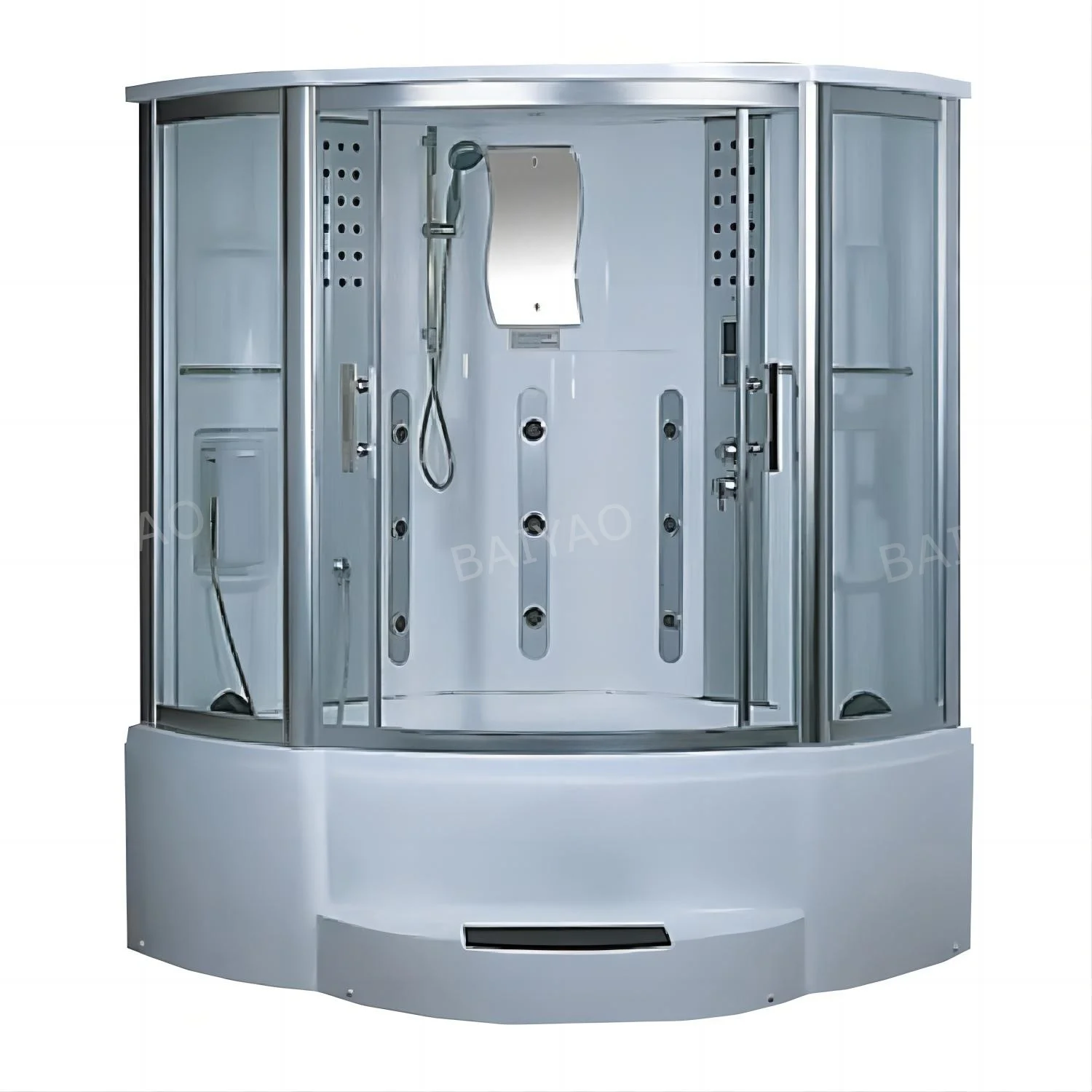 Best Price Guaranteed AquaLux Hydrotherapy Shower Cabin With Multi-Function Massage And Steam System