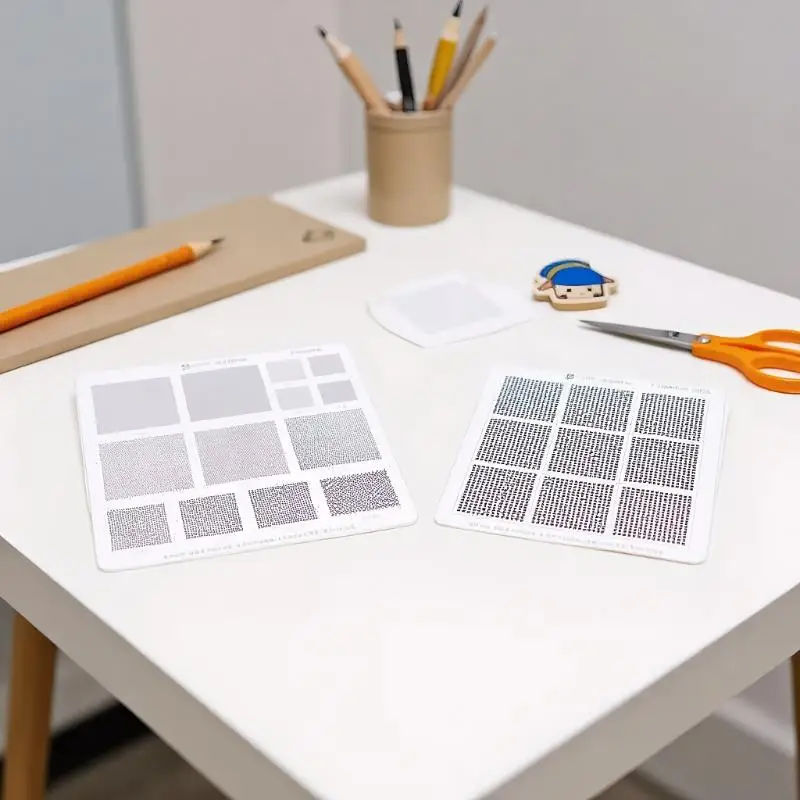 0.3/0.35/0.375/0.4/0.5/0.58/0.6/0.8/1.0mm BGA Reballing Stencil for Solder Masking with Green Oil