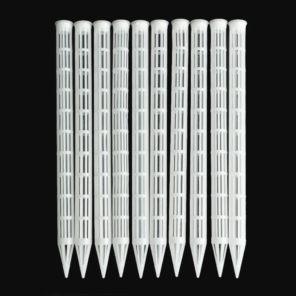 10PCS Plastic Plant Aeration Tubes Improve Soil Air Circulation Prevent Root Rot Root Ventilation Pipes Breathable