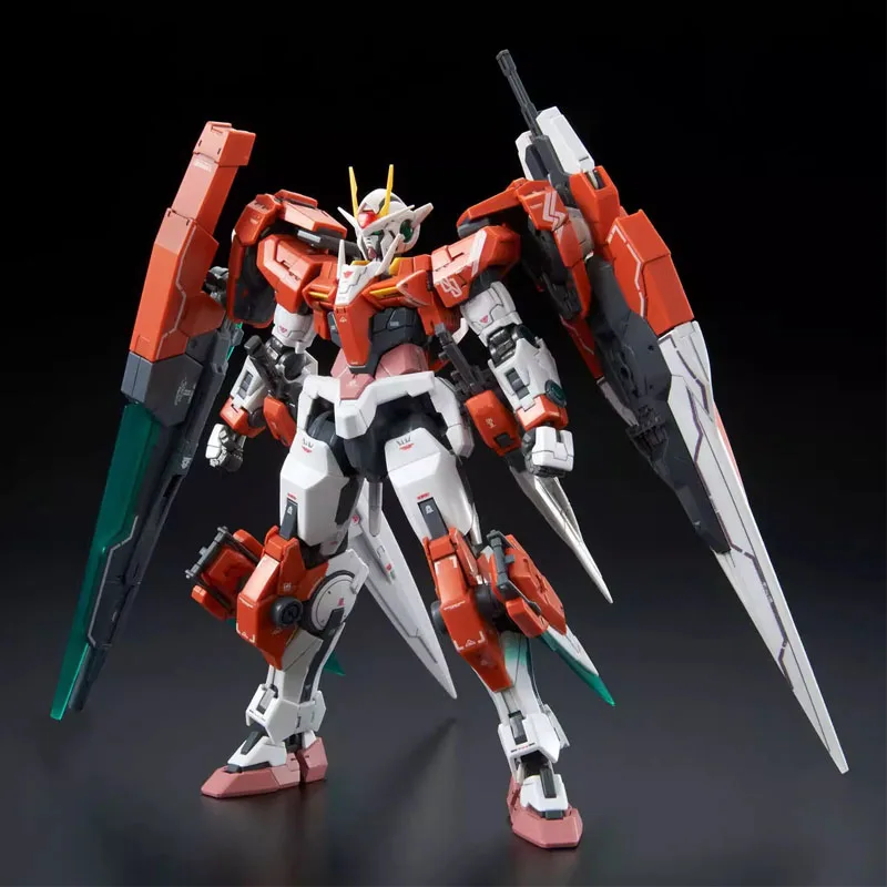 Original Genuine Bandai Anime 00 GUNDAM SEVEN SWORD/G INSPECTION RG 1/144 Assembly Model Toys Action Figure Gift Collectible Kid