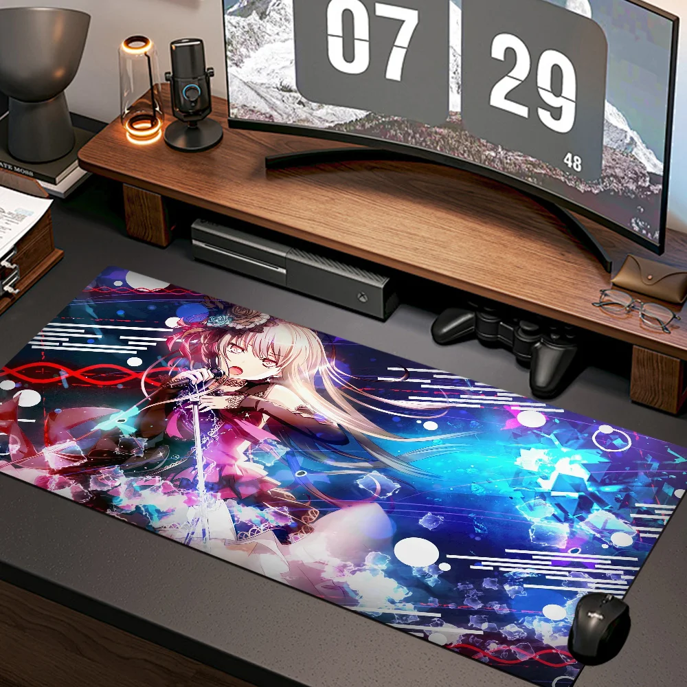 Gaming Accessories BanG Dream Mousepad Desk Mat  Laptop Pad Carpet Anime Xxl Mousepad Company Notebook Gamer Computer Table mat