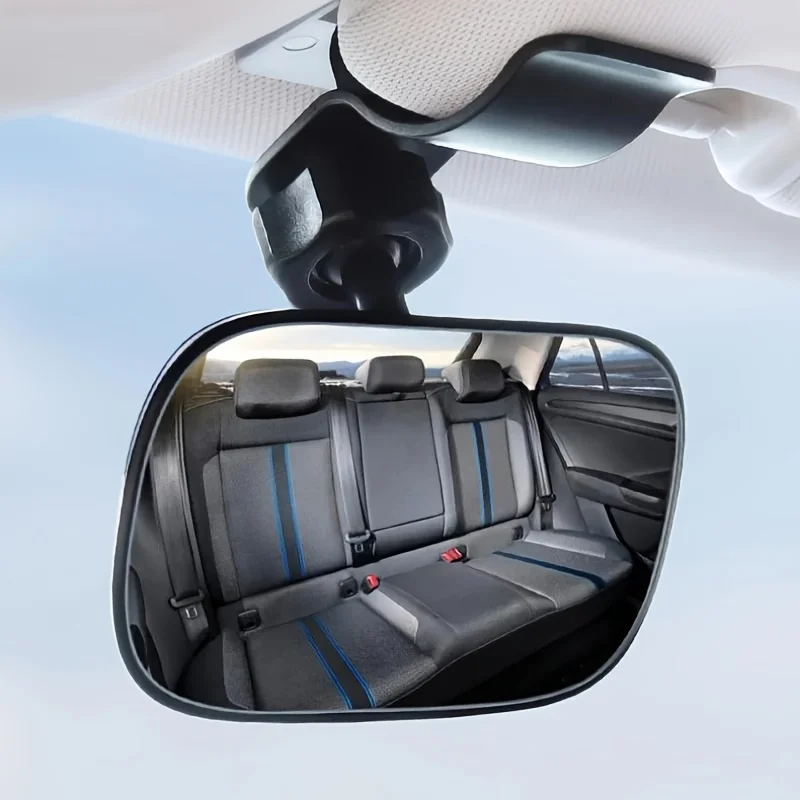 Miroir d'observation arrière pour bébé et enfant, miroir de sécurité pour siège auto, miroir de surveillance pour panier de sécurité, miroir d'angle mort pour bébé