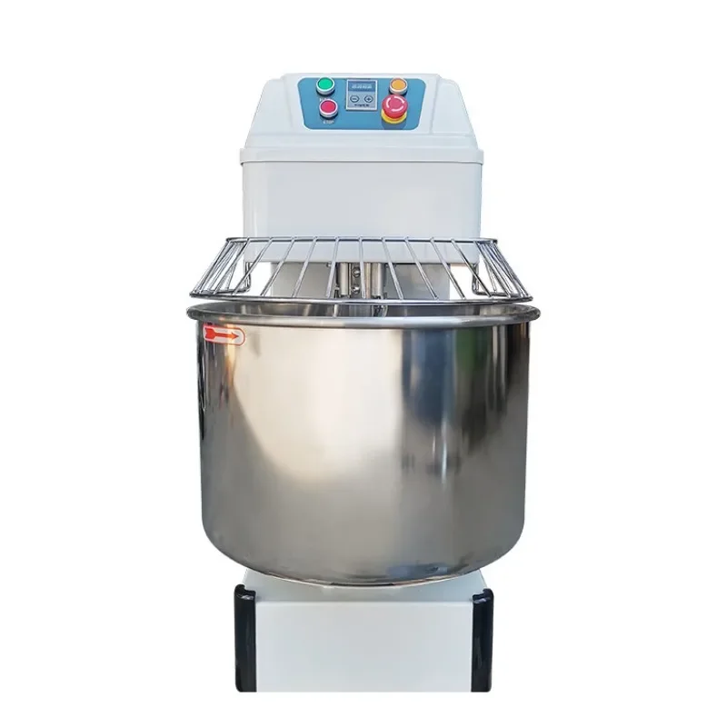 Fully automatic double-action two-speed commercial noodle mixing machine, noodle mixing, egg beater