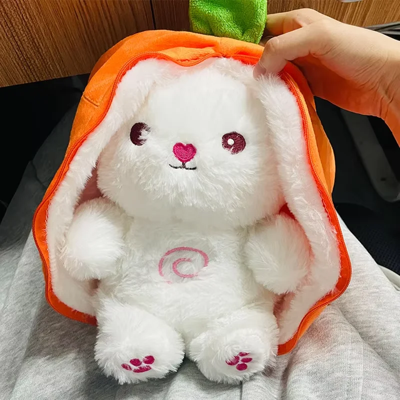 Poupée respiratoire lumineuse avec musique mignonne, avec lumières de mouvement, jouets de couchage pour bébé, lapin doux, dessin animé, poupée en peluche pour la petite enfance
