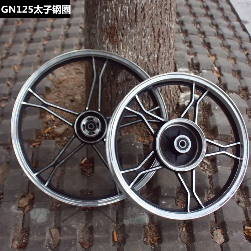 

OEM QUALITY REAR ALUMINUM ALLOY WHEEL RIM COMPLETE Motorcycle wheel size 2.15*16 for GN125 GS125 EN125