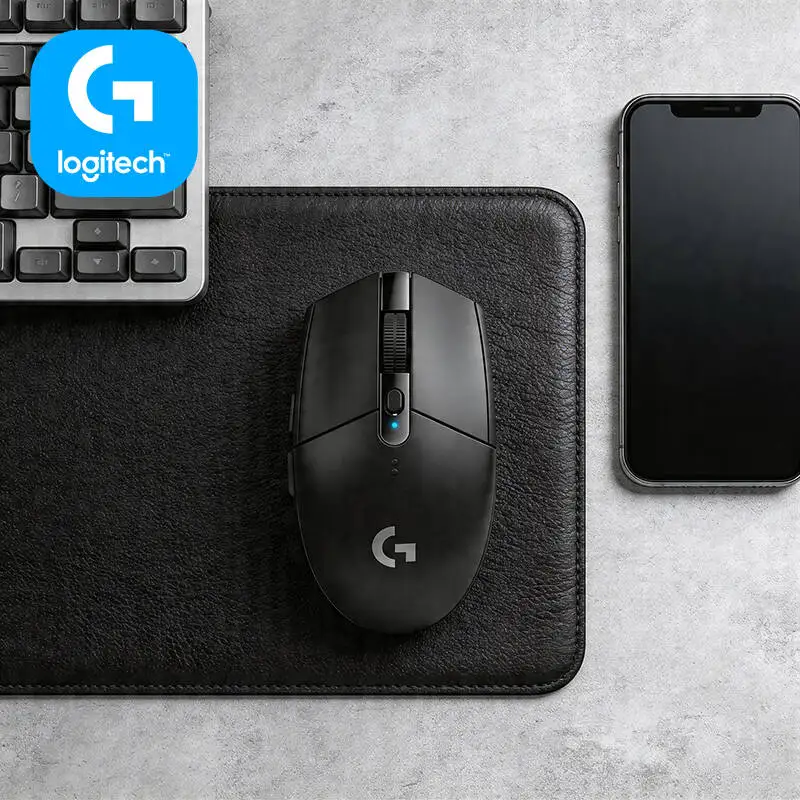 Logitech G304 LIGHTSPEED Wireless Gaming Mouse 12000 DPI 1ms Latency HERO Sensor 250hr Battery Low Latency Performance Users