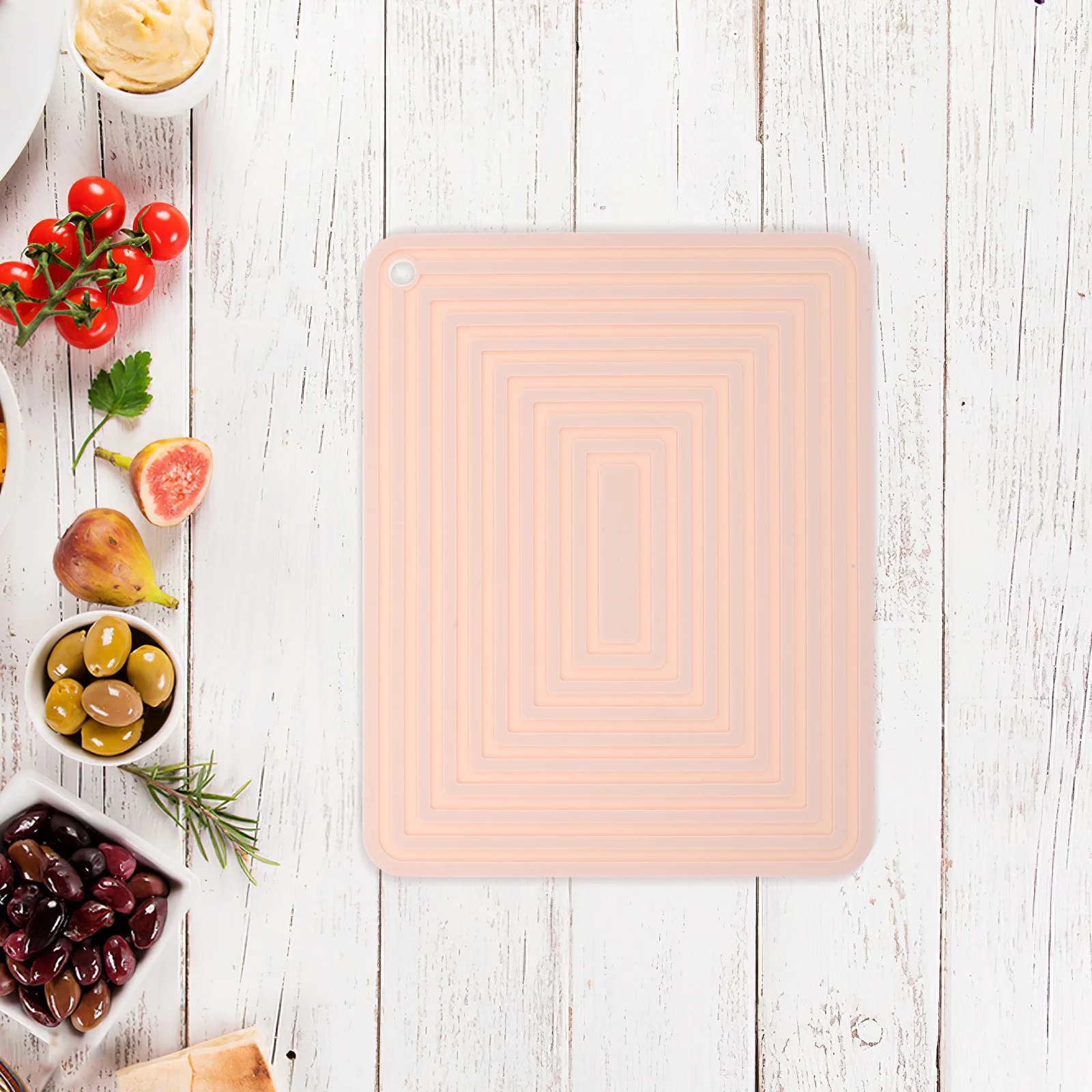 

Silicone Square Pot Mat Thickened Non-Slip Heat Resistant Kitchen Countertop Protector Waterproof Baking Trivet Dining Table Mat